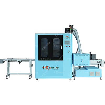 D&uuml;zensiz Şekil Servo Serigrafi Baskı Makinesi 60HZ 7KW 0